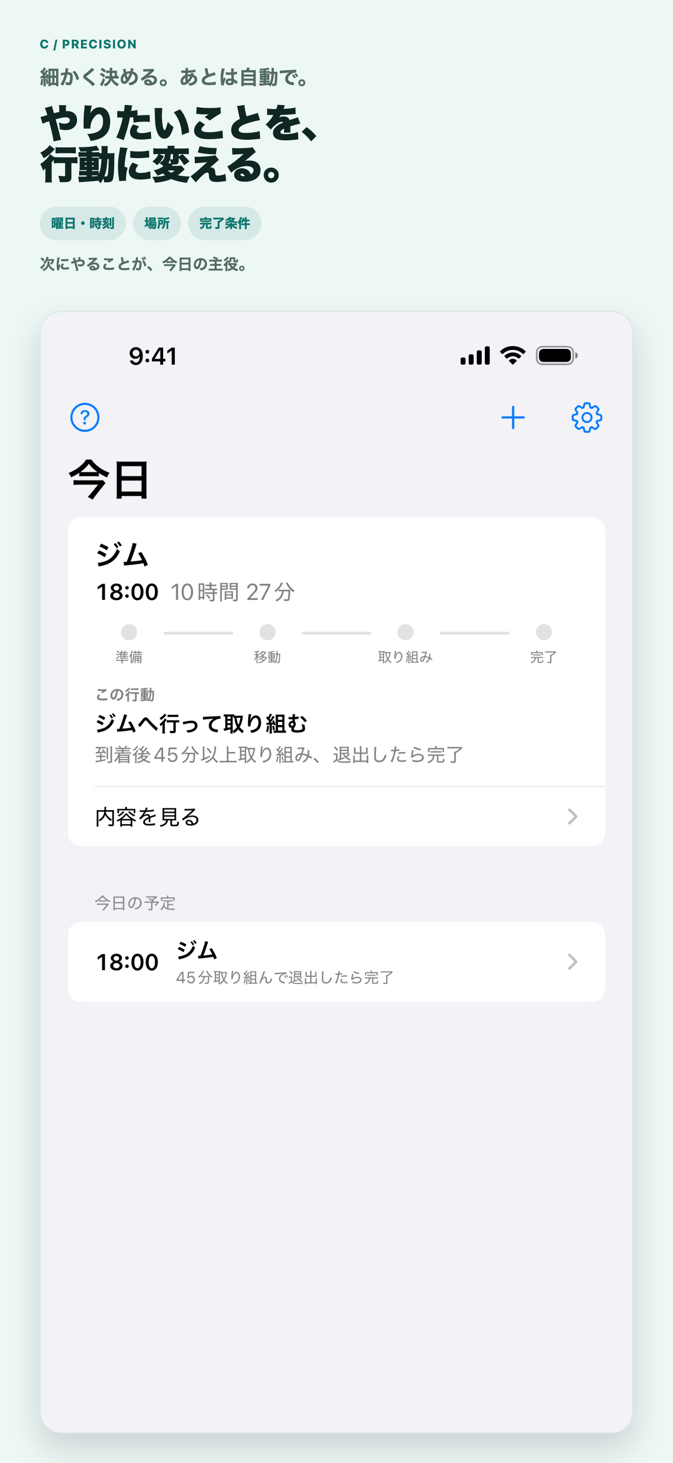 日本語 Precision Promise