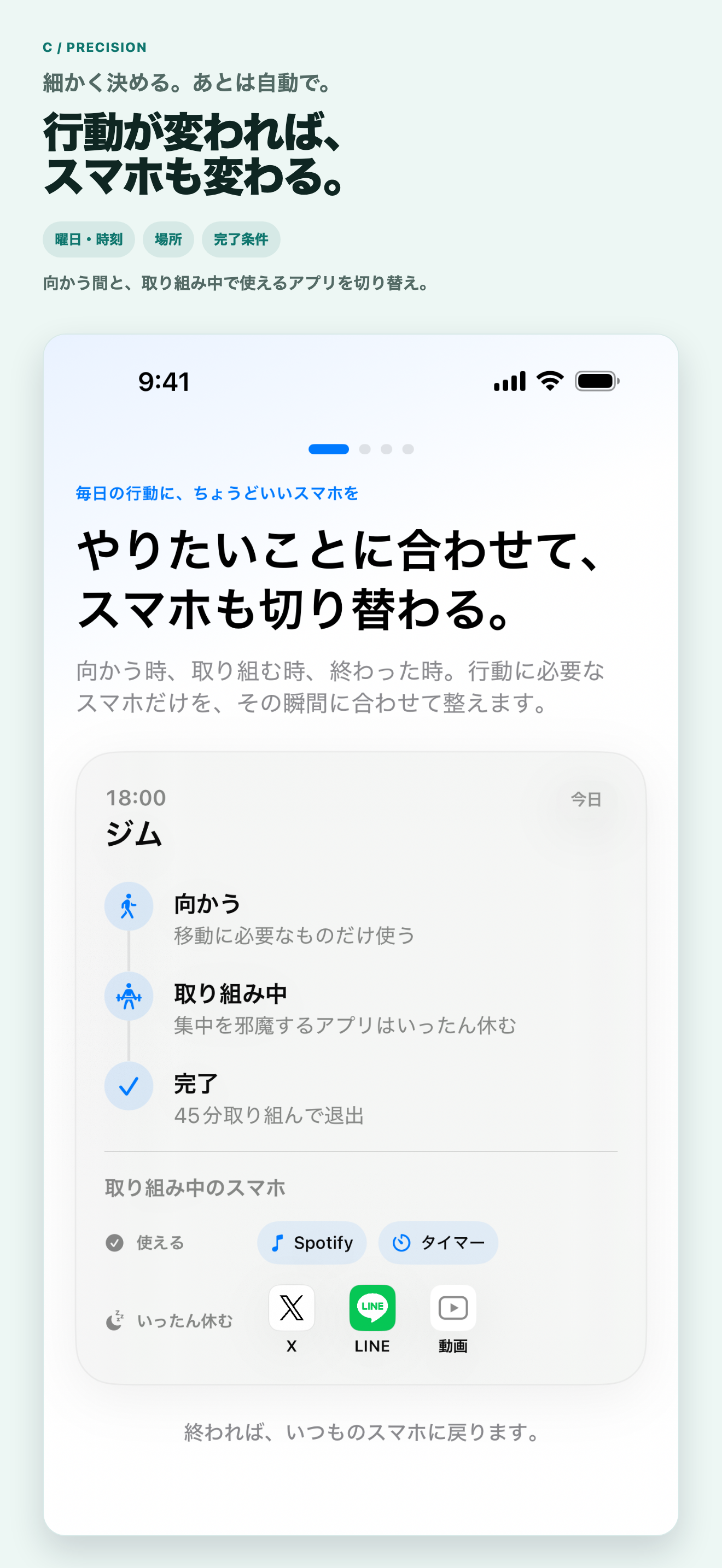 日本語 Precision Phone State