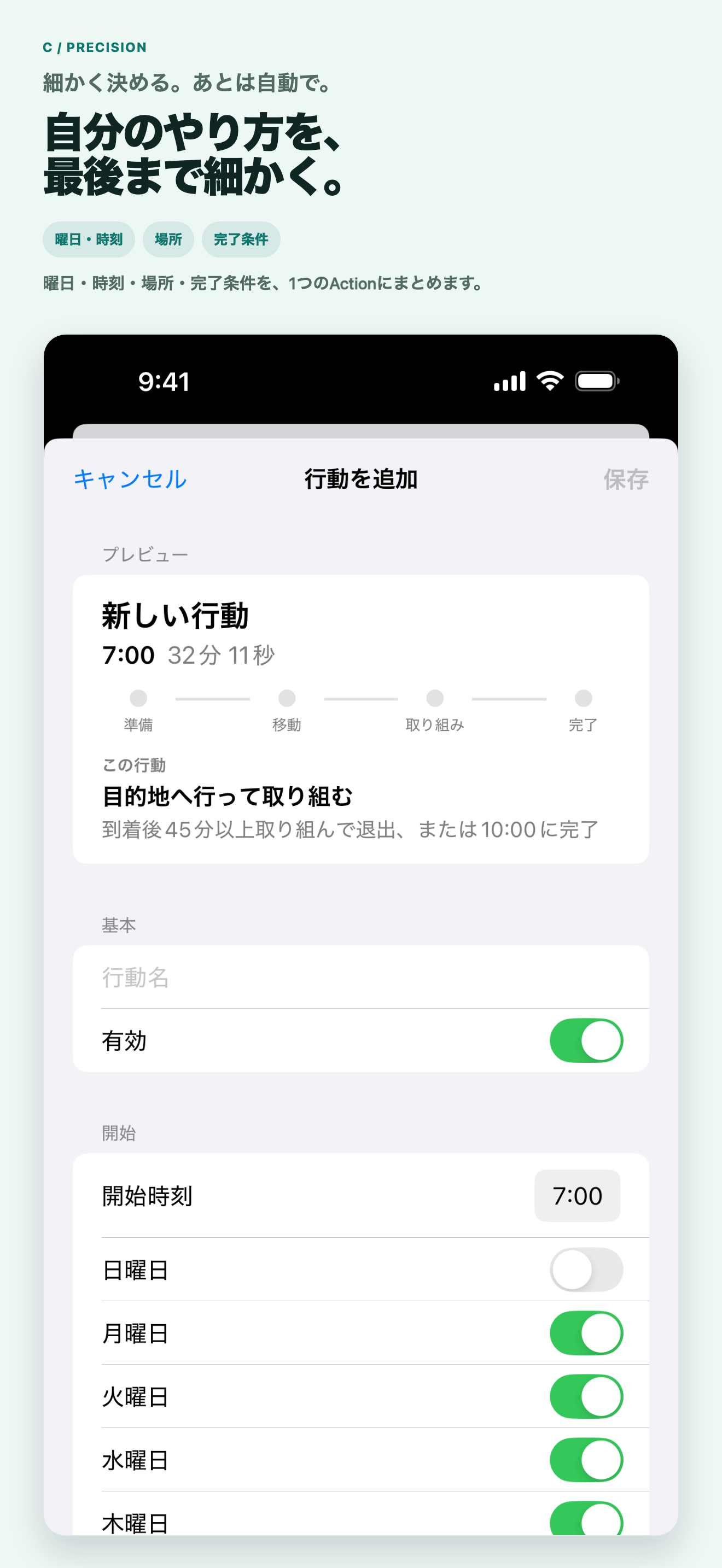 日本語 Precision Detailed Control